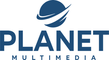 Logo Planet Multimedia · Ideazione e produzione